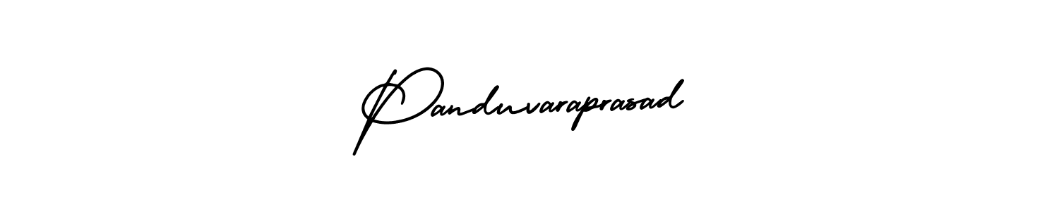 AmerikaSignatureDemo-Regular is a professional signature style that is perfect for those who want to add a touch of class to their signature. It is also a great choice for those who want to make their signature more unique. Get Panduvaraprasad name to fancy signature for free. Panduvaraprasad signature style 3 images and pictures png