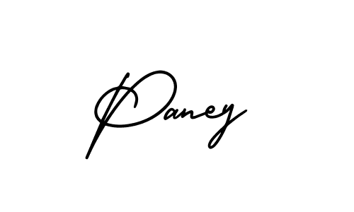 How to Draw Paney signature style? AmerikaSignatureDemo-Regular is a latest design signature styles for name Paney. Paney signature style 3 images and pictures png