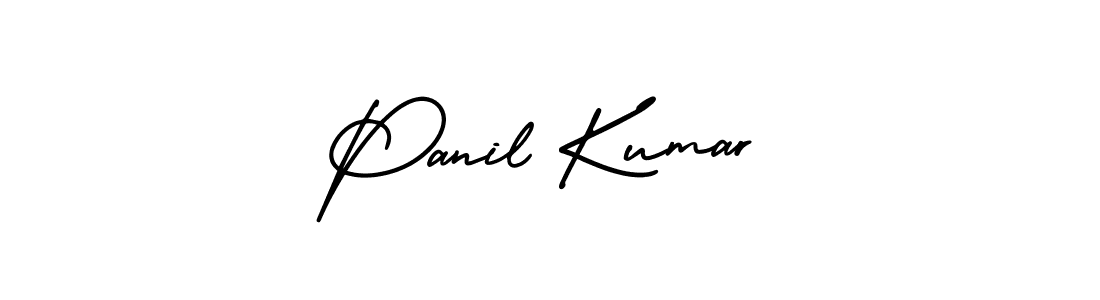 Make a short Panil Kumar signature style. Manage your documents anywhere anytime using AmerikaSignatureDemo-Regular. Create and add eSignatures, submit forms, share and send files easily. Panil Kumar signature style 3 images and pictures png