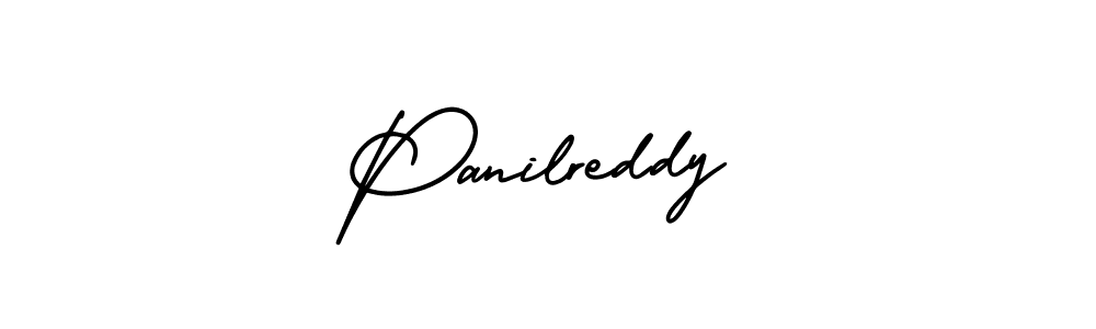 Also we have Panilreddy name is the best signature style. Create professional handwritten signature collection using AmerikaSignatureDemo-Regular autograph style. Panilreddy signature style 3 images and pictures png