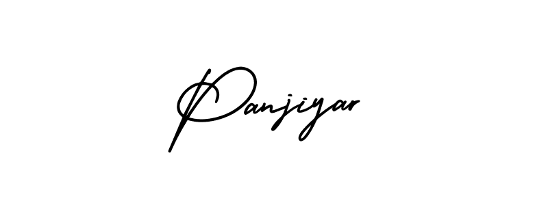 Create a beautiful signature design for name Panjiyar. With this signature (AmerikaSignatureDemo-Regular) fonts, you can make a handwritten signature for free. Panjiyar signature style 3 images and pictures png