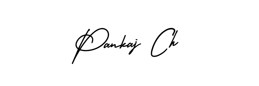 Make a beautiful signature design for name Pankaj Ch. Use this online signature maker to create a handwritten signature for free. Pankaj Ch signature style 3 images and pictures png