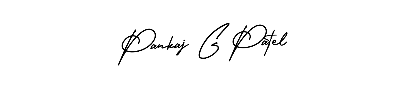 How to Draw Pankaj G Patel signature style? AmerikaSignatureDemo-Regular is a latest design signature styles for name Pankaj G Patel. Pankaj G Patel signature style 3 images and pictures png