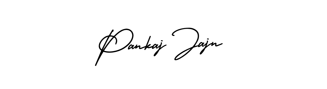 The best way (AmerikaSignatureDemo-Regular) to make a short signature is to pick only two or three words in your name. The name Pankaj Jajn include a total of six letters. For converting this name. Pankaj Jajn signature style 3 images and pictures png