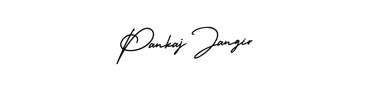 Use a signature maker to create a handwritten signature online. With this signature software, you can design (AmerikaSignatureDemo-Regular) your own signature for name Pankaj Jangir. Pankaj Jangir signature style 3 images and pictures png