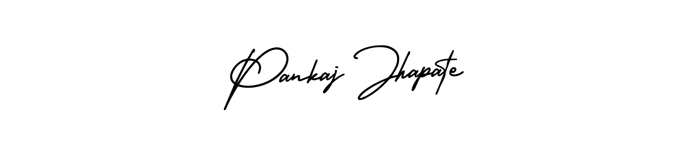 This is the best signature style for the Pankaj Jhapate name. Also you like these signature font (AmerikaSignatureDemo-Regular). Mix name signature. Pankaj Jhapate signature style 3 images and pictures png
