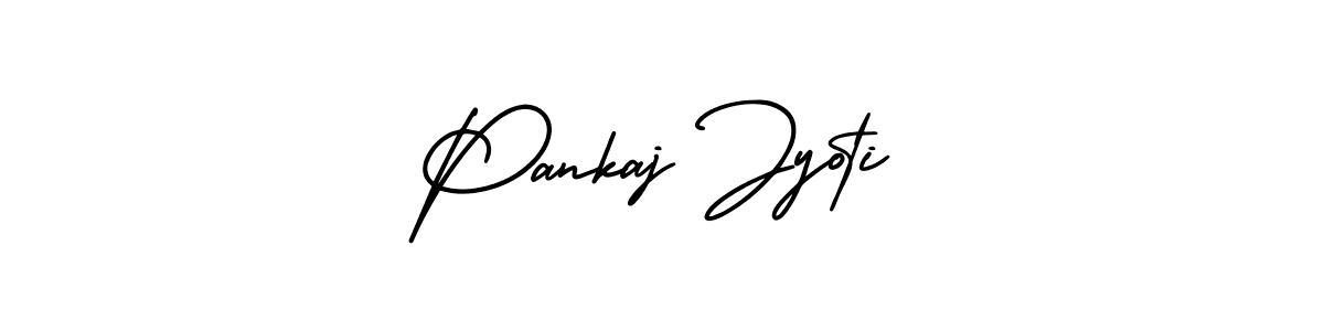 Also we have Pankaj Jyoti name is the best signature style. Create professional handwritten signature collection using AmerikaSignatureDemo-Regular autograph style. Pankaj Jyoti signature style 3 images and pictures png