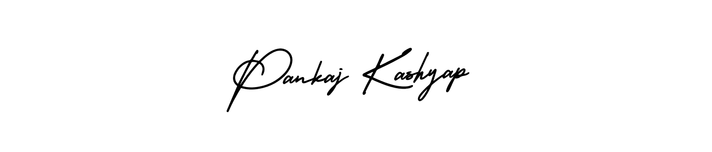 How to make Pankaj Kashyap signature? AmerikaSignatureDemo-Regular is a professional autograph style. Create handwritten signature for Pankaj Kashyap name. Pankaj Kashyap signature style 3 images and pictures png