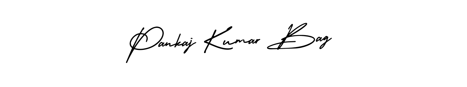 It looks lik you need a new signature style for name Pankaj Kumar Bag. Design unique handwritten (AmerikaSignatureDemo-Regular) signature with our free signature maker in just a few clicks. Pankaj Kumar Bag signature style 3 images and pictures png