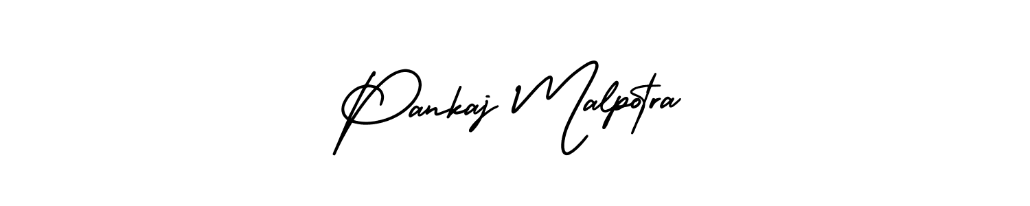 Pankaj Malpotra stylish signature style. Best Handwritten Sign (AmerikaSignatureDemo-Regular) for my name. Handwritten Signature Collection Ideas for my name Pankaj Malpotra. Pankaj Malpotra signature style 3 images and pictures png
