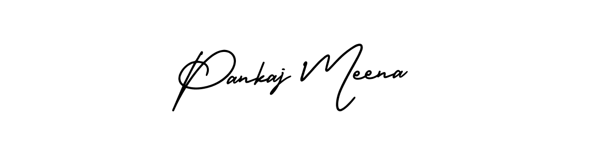 This is the best signature style for the Pankaj Meena name. Also you like these signature font (AmerikaSignatureDemo-Regular). Mix name signature. Pankaj Meena signature style 3 images and pictures png