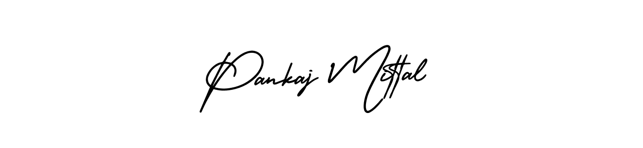 Create a beautiful signature design for name Pankaj Mittal. With this signature (AmerikaSignatureDemo-Regular) fonts, you can make a handwritten signature for free. Pankaj Mittal signature style 3 images and pictures png