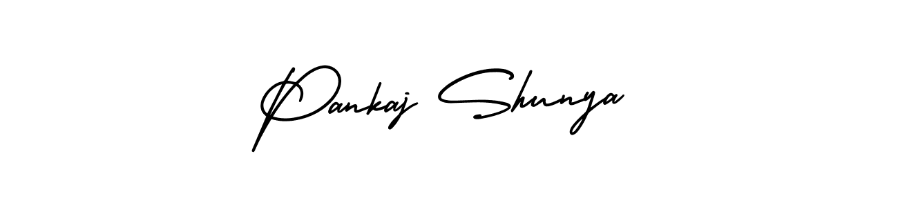 You can use this online signature creator to create a handwritten signature for the name Pankaj Shunya. This is the best online autograph maker. Pankaj Shunya signature style 3 images and pictures png