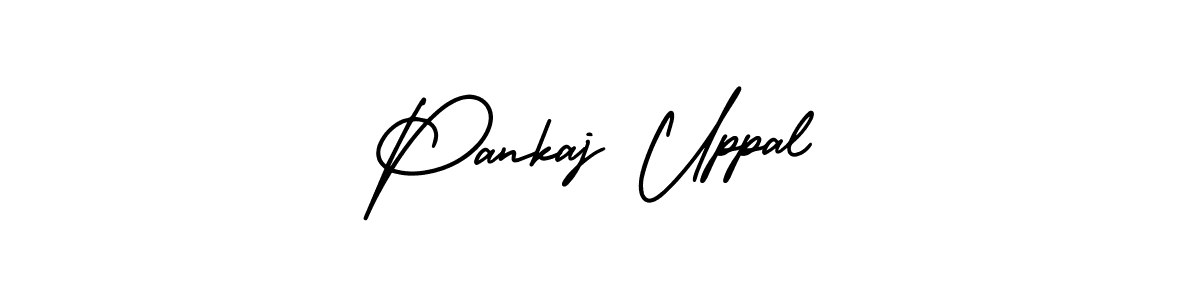 It looks lik you need a new signature style for name Pankaj Uppal. Design unique handwritten (AmerikaSignatureDemo-Regular) signature with our free signature maker in just a few clicks. Pankaj Uppal signature style 3 images and pictures png