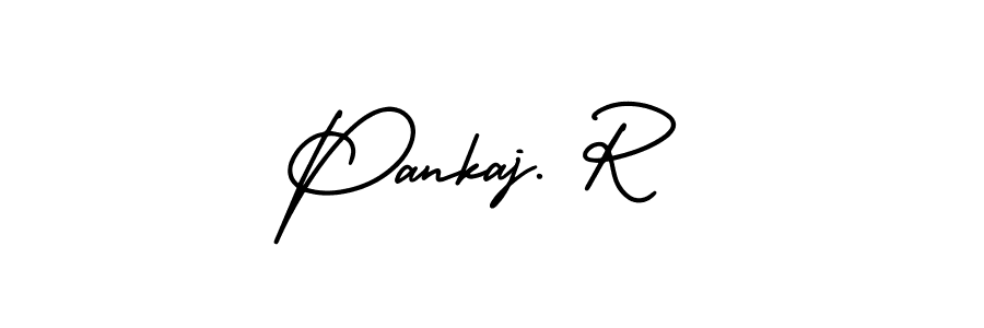 Also we have Pankaj. R name is the best signature style. Create professional handwritten signature collection using AmerikaSignatureDemo-Regular autograph style. Pankaj. R signature style 3 images and pictures png