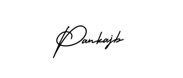 Create a beautiful signature design for name Pankajb. With this signature (AmerikaSignatureDemo-Regular) fonts, you can make a handwritten signature for free. Pankajb signature style 3 images and pictures png