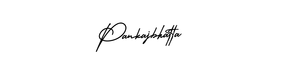 It looks lik you need a new signature style for name Pankajbhatta. Design unique handwritten (AmerikaSignatureDemo-Regular) signature with our free signature maker in just a few clicks. Pankajbhatta signature style 3 images and pictures png