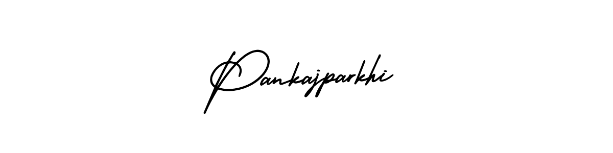How to make Pankajparkhi name signature. Use AmerikaSignatureDemo-Regular style for creating short signs online. This is the latest handwritten sign. Pankajparkhi signature style 3 images and pictures png