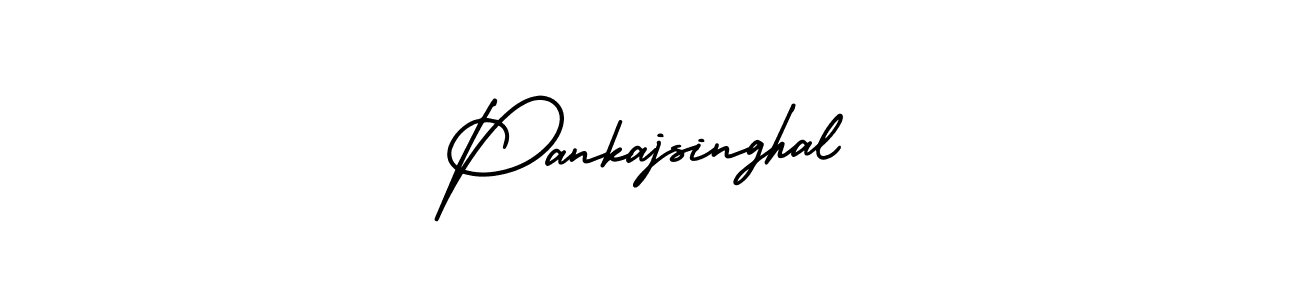 Design your own signature with our free online signature maker. With this signature software, you can create a handwritten (AmerikaSignatureDemo-Regular) signature for name Pankajsinghal. Pankajsinghal signature style 3 images and pictures png