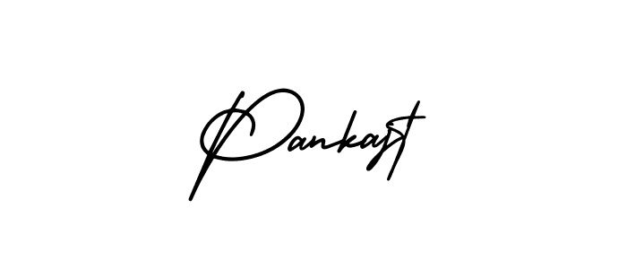 The best way (AmerikaSignatureDemo-Regular) to make a short signature is to pick only two or three words in your name. The name Pankajt include a total of six letters. For converting this name. Pankajt signature style 3 images and pictures png