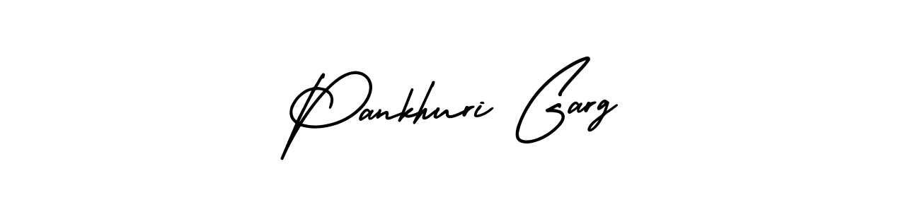 Pankhuri Garg stylish signature style. Best Handwritten Sign (AmerikaSignatureDemo-Regular) for my name. Handwritten Signature Collection Ideas for my name Pankhuri Garg. Pankhuri Garg signature style 3 images and pictures png