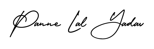 Make a beautiful signature design for name Panne Lal Yadav. With this signature (AmerikaSignatureDemo-Regular) style, you can create a handwritten signature for free. Panne Lal Yadav signature style 3 images and pictures png