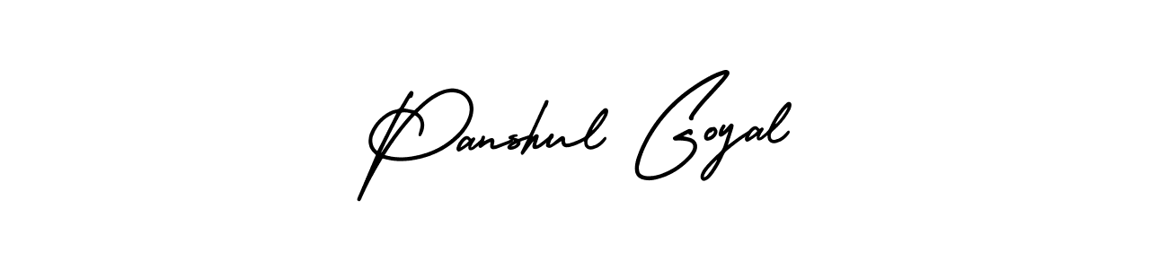if you are searching for the best signature style for your name Panshul Goyal. so please give up your signature search. here we have designed multiple signature styles  using AmerikaSignatureDemo-Regular. Panshul Goyal signature style 3 images and pictures png