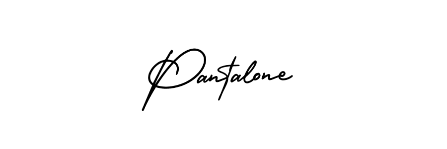 Pantalone stylish signature style. Best Handwritten Sign (AmerikaSignatureDemo-Regular) for my name. Handwritten Signature Collection Ideas for my name Pantalone. Pantalone signature style 3 images and pictures png