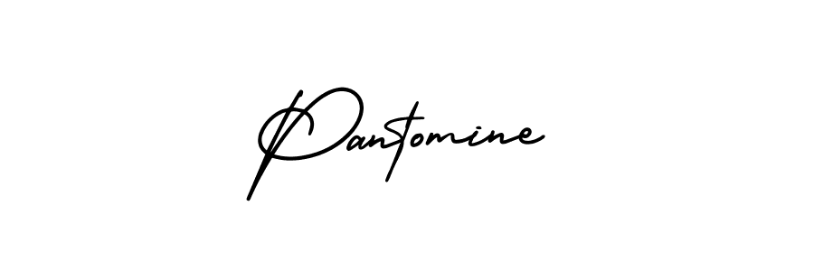 You should practise on your own different ways (AmerikaSignatureDemo-Regular) to write your name (Pantomine) in signature. don't let someone else do it for you. Pantomine signature style 3 images and pictures png
