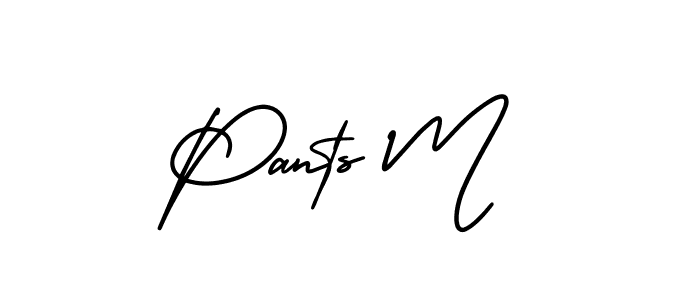 You should practise on your own different ways (AmerikaSignatureDemo-Regular) to write your name (Pants M) in signature. don't let someone else do it for you. Pants M signature style 3 images and pictures png