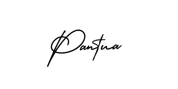 Similarly AmerikaSignatureDemo-Regular is the best handwritten signature design. Signature creator online .You can use it as an online autograph creator for name Pantua. Pantua signature style 3 images and pictures png