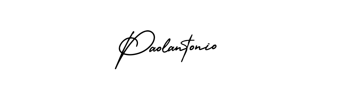 Make a beautiful signature design for name Paolantonio. Use this online signature maker to create a handwritten signature for free. Paolantonio signature style 3 images and pictures png