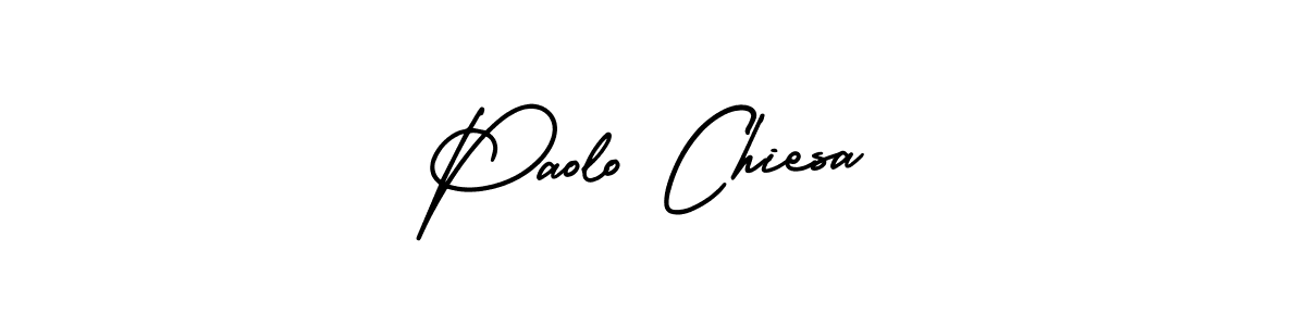 Also You can easily find your signature by using the search form. We will create Paolo Chiesa name handwritten signature images for you free of cost using AmerikaSignatureDemo-Regular sign style. Paolo Chiesa signature style 3 images and pictures png
