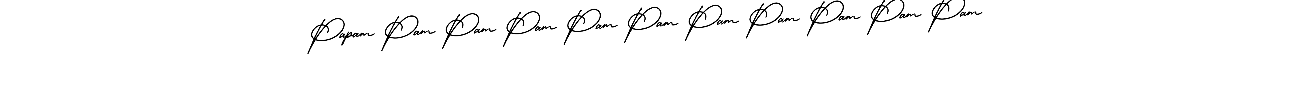Make a beautiful signature design for name Papam Pam Pam Pam Pam Pam Pam Pam Pam Pam Pam. With this signature (AmerikaSignatureDemo-Regular) style, you can create a handwritten signature for free. Papam Pam Pam Pam Pam Pam Pam Pam Pam Pam Pam signature style 3 images and pictures png