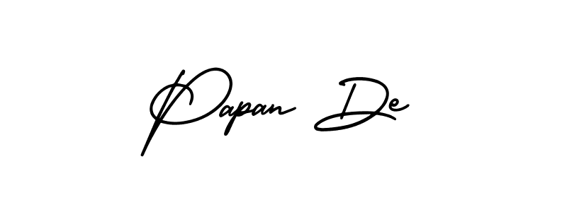 Also we have Papan De name is the best signature style. Create professional handwritten signature collection using AmerikaSignatureDemo-Regular autograph style. Papan De signature style 3 images and pictures png