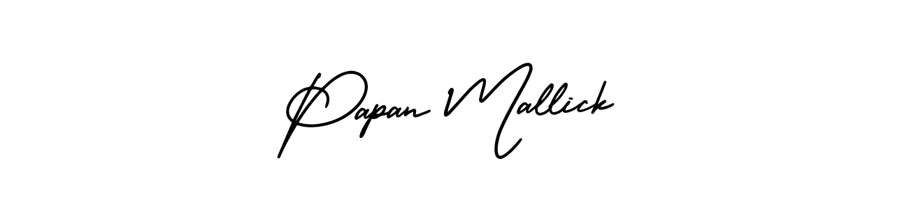 Make a short Papan Mallick signature style. Manage your documents anywhere anytime using AmerikaSignatureDemo-Regular. Create and add eSignatures, submit forms, share and send files easily. Papan Mallick signature style 3 images and pictures png