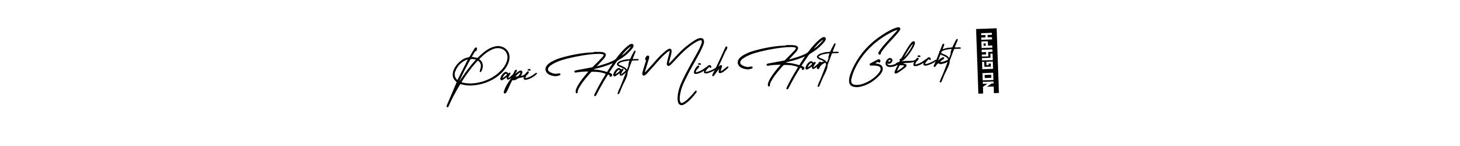 How to make Papi Hat Mich Hart Gefickt ♥ signature? AmerikaSignatureDemo-Regular is a professional autograph style. Create handwritten signature for Papi Hat Mich Hart Gefickt ♥ name. Papi Hat Mich Hart Gefickt ♥ signature style 3 images and pictures png