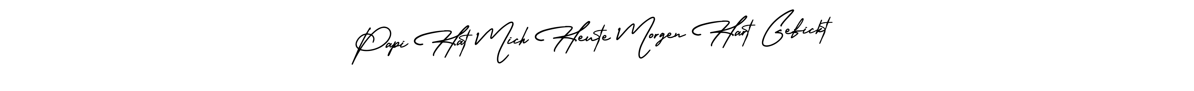 How to Draw Papi Hat Mich Heute Morgen Hart Gefickt signature style? AmerikaSignatureDemo-Regular is a latest design signature styles for name Papi Hat Mich Heute Morgen Hart Gefickt. Papi Hat Mich Heute Morgen Hart Gefickt signature style 3 images and pictures png