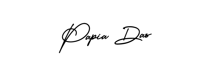 if you are searching for the best signature style for your name Papia Das. so please give up your signature search. here we have designed multiple signature styles  using AmerikaSignatureDemo-Regular. Papia Das signature style 3 images and pictures png