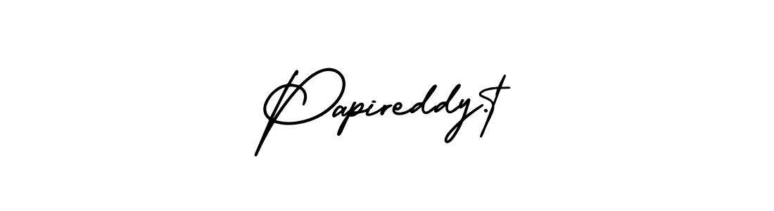 Create a beautiful signature design for name Papireddy.t. With this signature (AmerikaSignatureDemo-Regular) fonts, you can make a handwritten signature for free. Papireddy.t signature style 3 images and pictures png