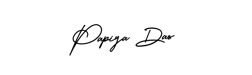It looks lik you need a new signature style for name Papiya Das. Design unique handwritten (AmerikaSignatureDemo-Regular) signature with our free signature maker in just a few clicks. Papiya Das signature style 3 images and pictures png