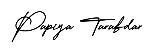 How to make Papiya Tarafdar name signature. Use AmerikaSignatureDemo-Regular style for creating short signs online. This is the latest handwritten sign. Papiya Tarafdar signature style 3 images and pictures png