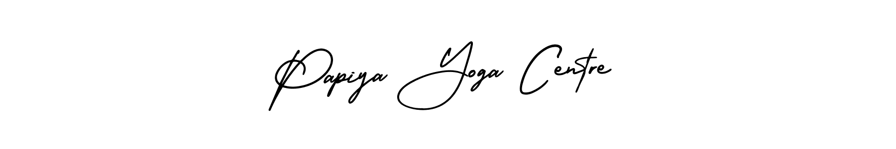 This is the best signature style for the Papiya Yoga Centre name. Also you like these signature font (AmerikaSignatureDemo-Regular). Mix name signature. Papiya Yoga Centre signature style 3 images and pictures png