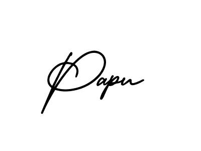 Best and Professional Signature Style for Papu. AmerikaSignatureDemo-Regular Best Signature Style Collection. Papu signature style 3 images and pictures png