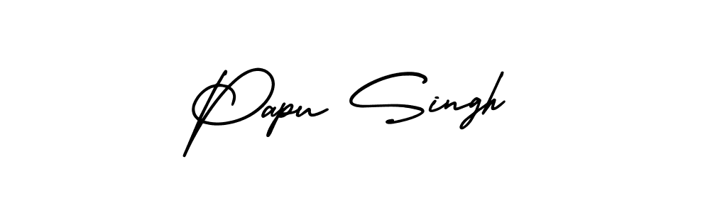 Similarly AmerikaSignatureDemo-Regular is the best handwritten signature design. Signature creator online .You can use it as an online autograph creator for name Papu Singh. Papu Singh signature style 3 images and pictures png