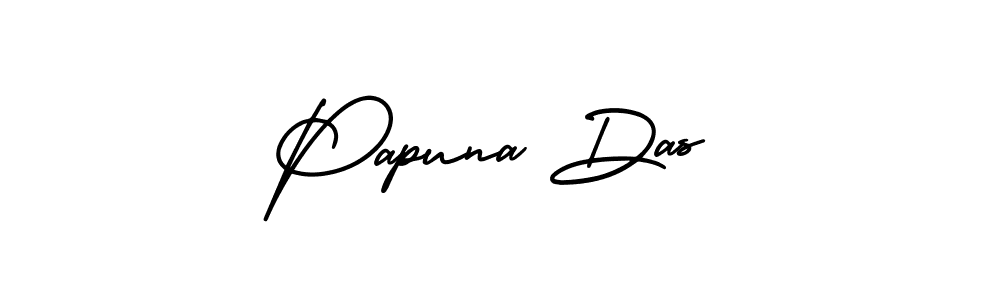 This is the best signature style for the Papuna Das name. Also you like these signature font (AmerikaSignatureDemo-Regular). Mix name signature. Papuna Das signature style 3 images and pictures png