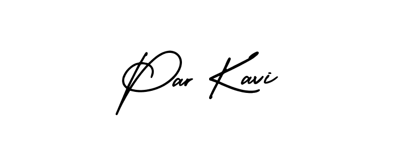 AmerikaSignatureDemo-Regular is a professional signature style that is perfect for those who want to add a touch of class to their signature. It is also a great choice for those who want to make their signature more unique. Get Par Kavi name to fancy signature for free. Par Kavi signature style 3 images and pictures png