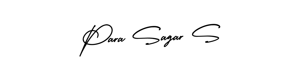 It looks lik you need a new signature style for name Para Sagar S. Design unique handwritten (AmerikaSignatureDemo-Regular) signature with our free signature maker in just a few clicks. Para Sagar S signature style 3 images and pictures png