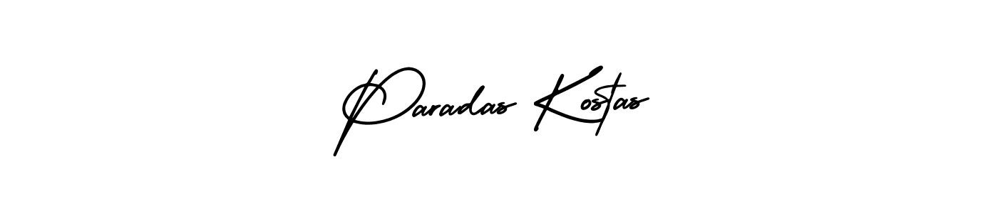 How to Draw Paradas Kostas signature style? AmerikaSignatureDemo-Regular is a latest design signature styles for name Paradas Kostas. Paradas Kostas signature style 3 images and pictures png