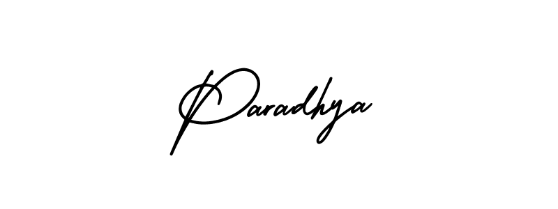 Best and Professional Signature Style for Paradhya. AmerikaSignatureDemo-Regular Best Signature Style Collection. Paradhya signature style 3 images and pictures png